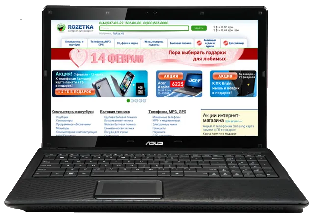 Замена HDMI Asus X52