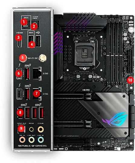 Прошивка BIOS Asus ROG Maximus XIII Hero