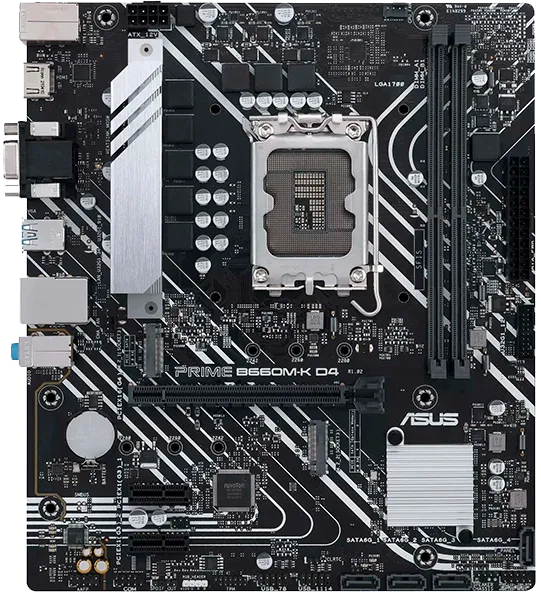 Прошивка BIOS Asus Prime B660M-K D4
