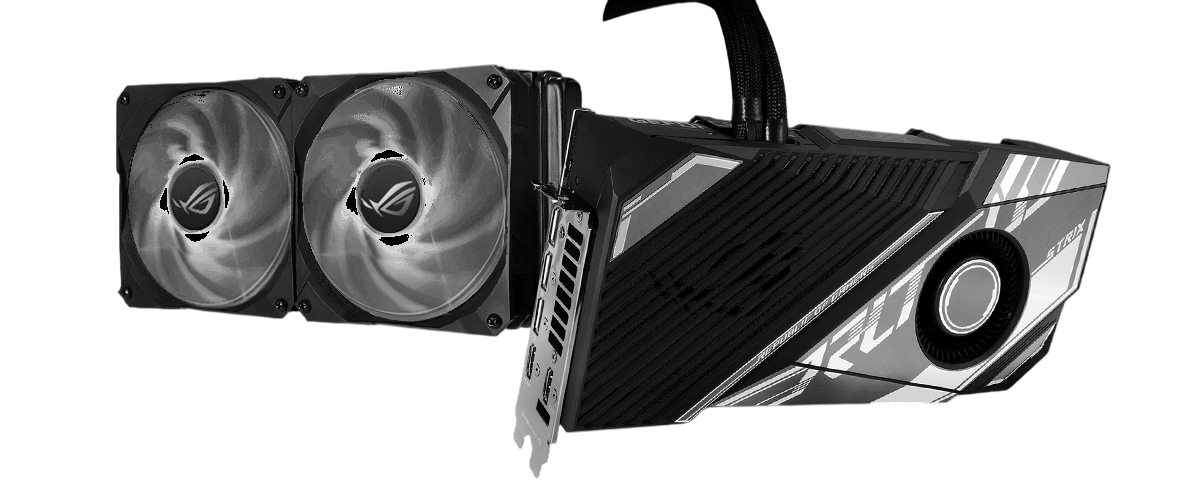 Ремонт цепи питания Asus ROG-STRIX-LC-RTX3080TI-O12G-GAMING